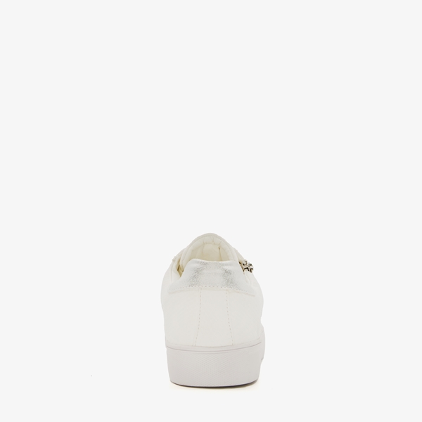 Blue Box dames sneakers wit met rits