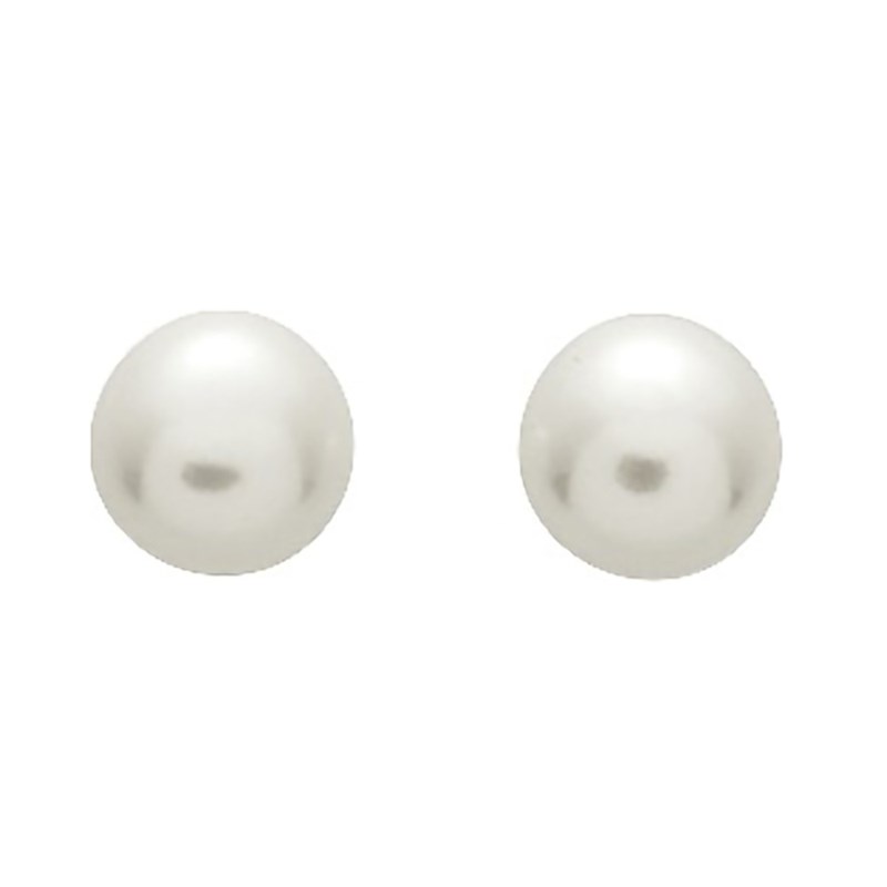 Boucles d'oreilles femme - perle - Or 18 Carats