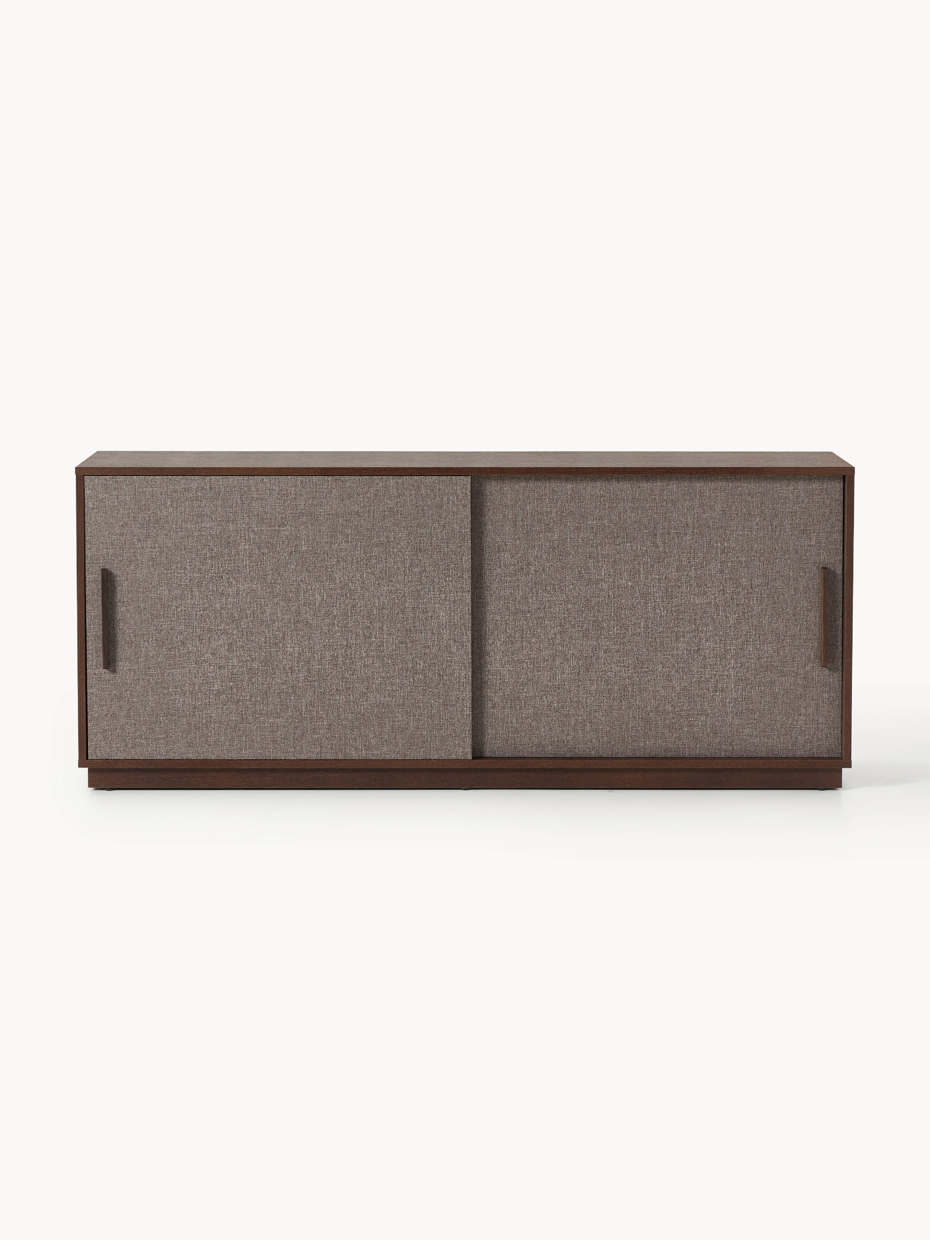 Houten dressoir Wisp met gestoffeerde voorzijde