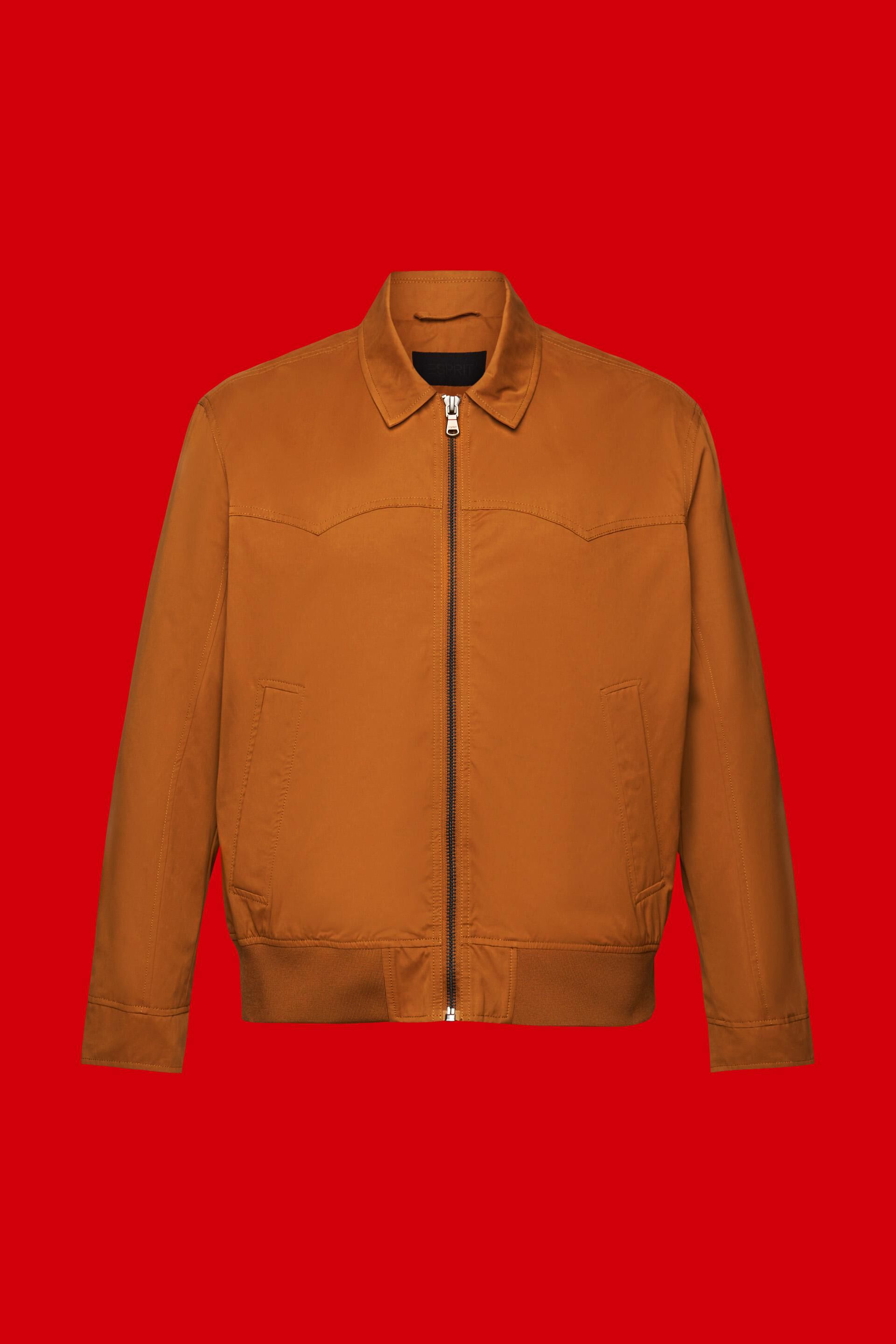 Blouson bombardier doté d’un col à rabattre