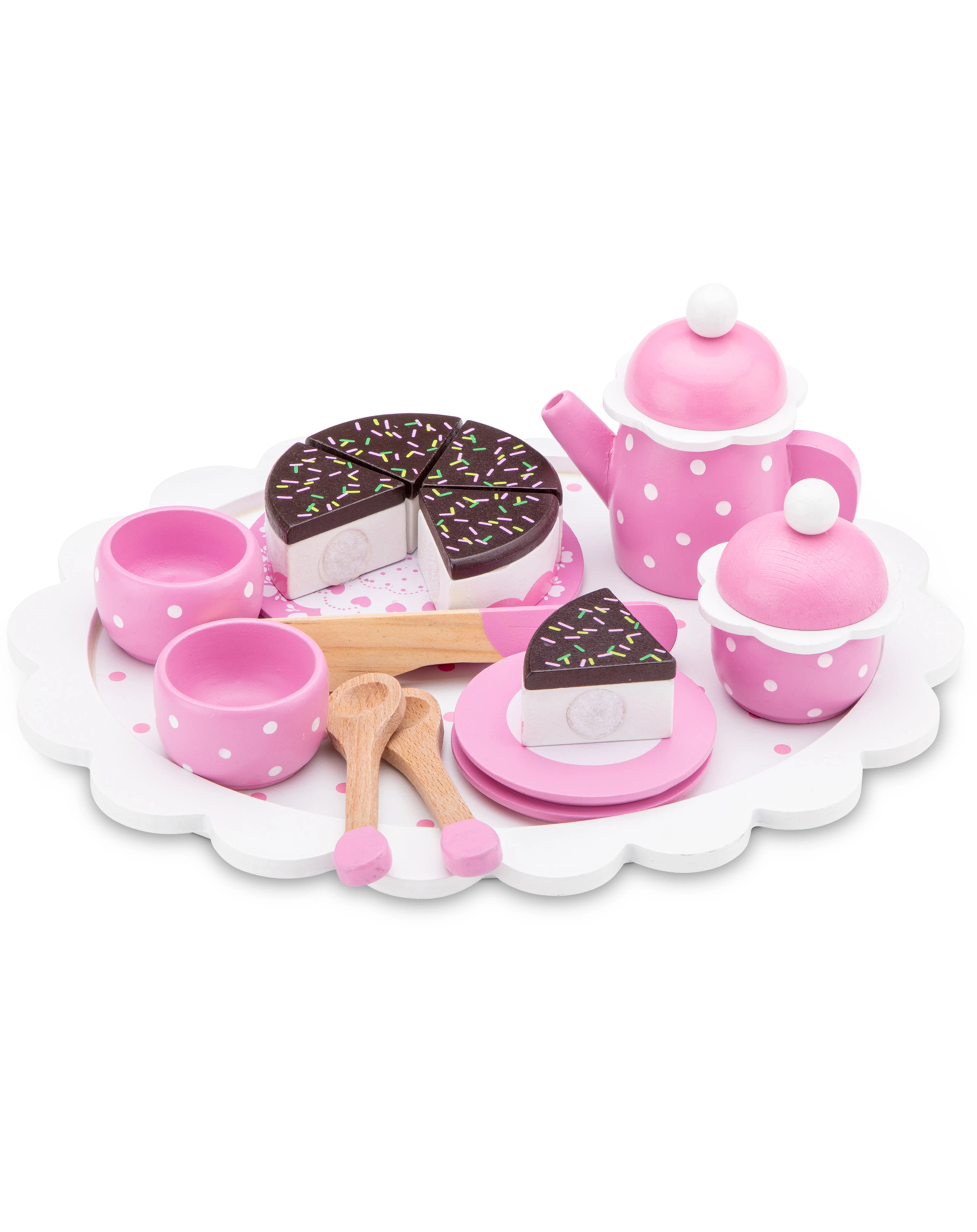 Teeservice BON APPETIT in rosa