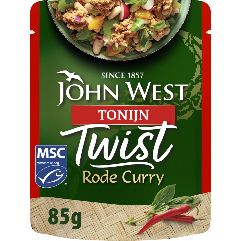John West Twist tonijn rode curry
