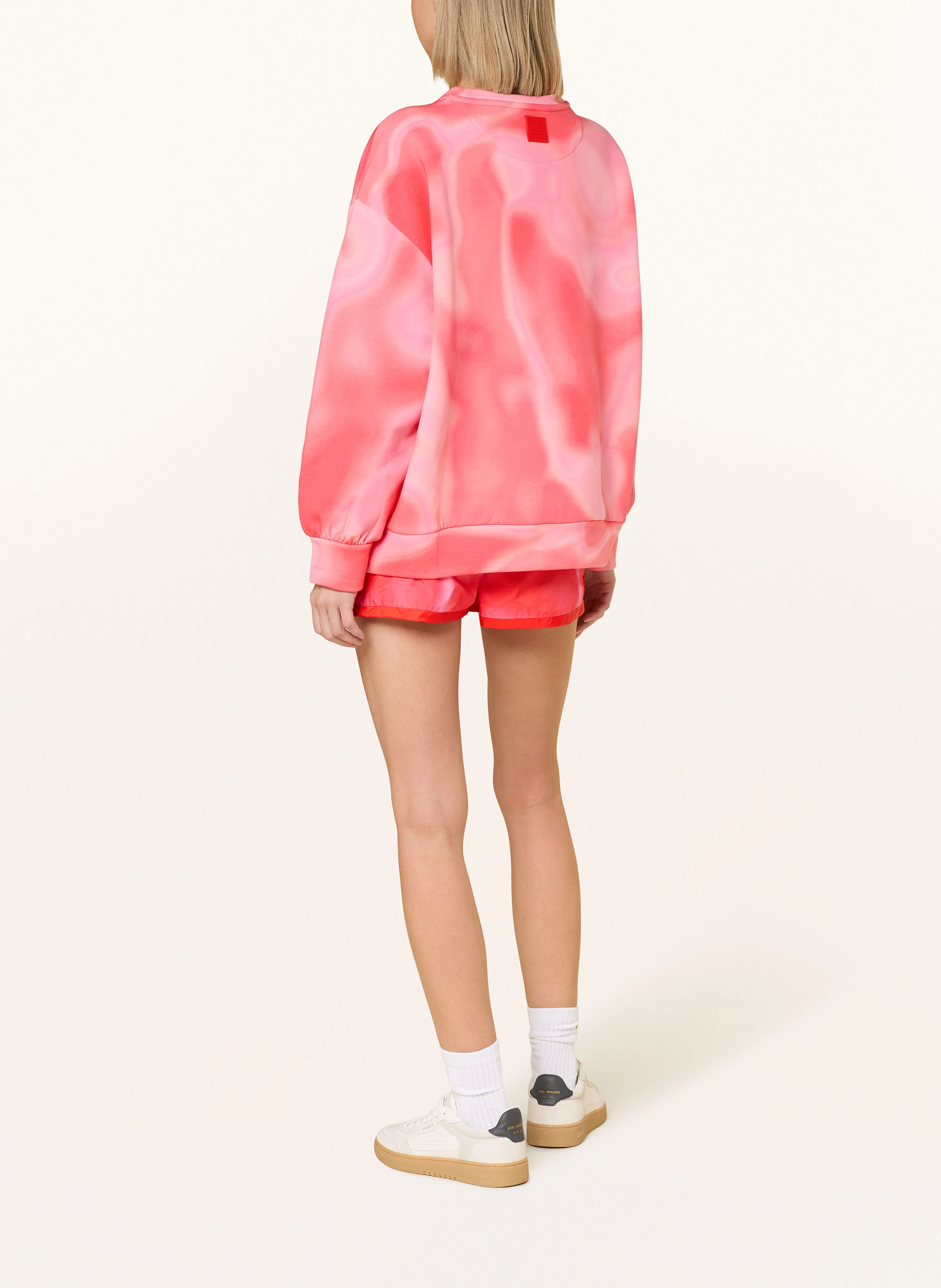 GOLDBERGH Sweatshirt CERISE mit Schmucksteinen