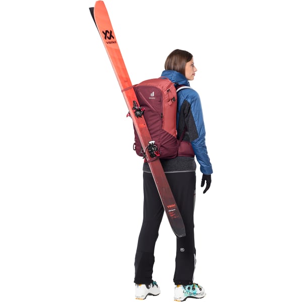 Sac à dos ski rando DEUTER FREERIDER PRO 32+ SL MARON/CURRANT