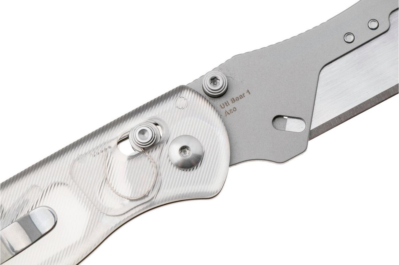 Kizer Drop Bear Utility V3619JA5 Clear Acrylic, zakmes