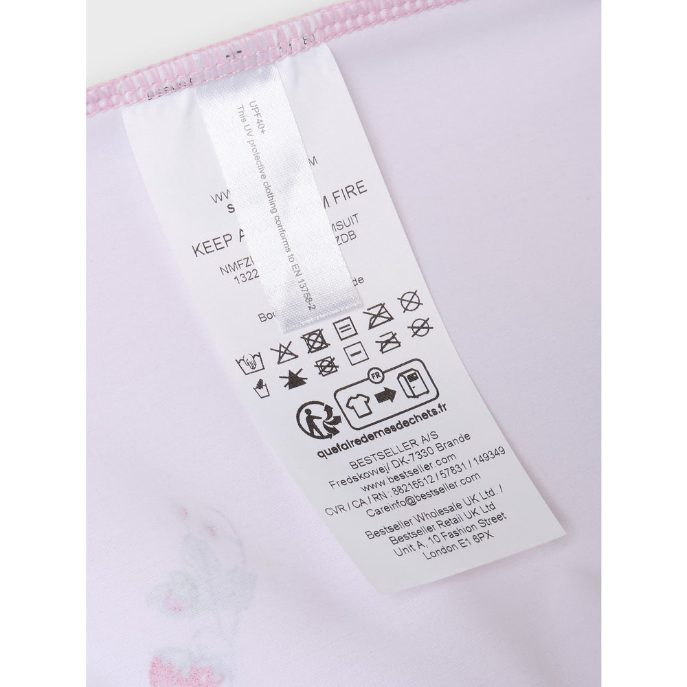 Køb Name It Fragrant Lilac Zila 3/4 UV Badeheldragt