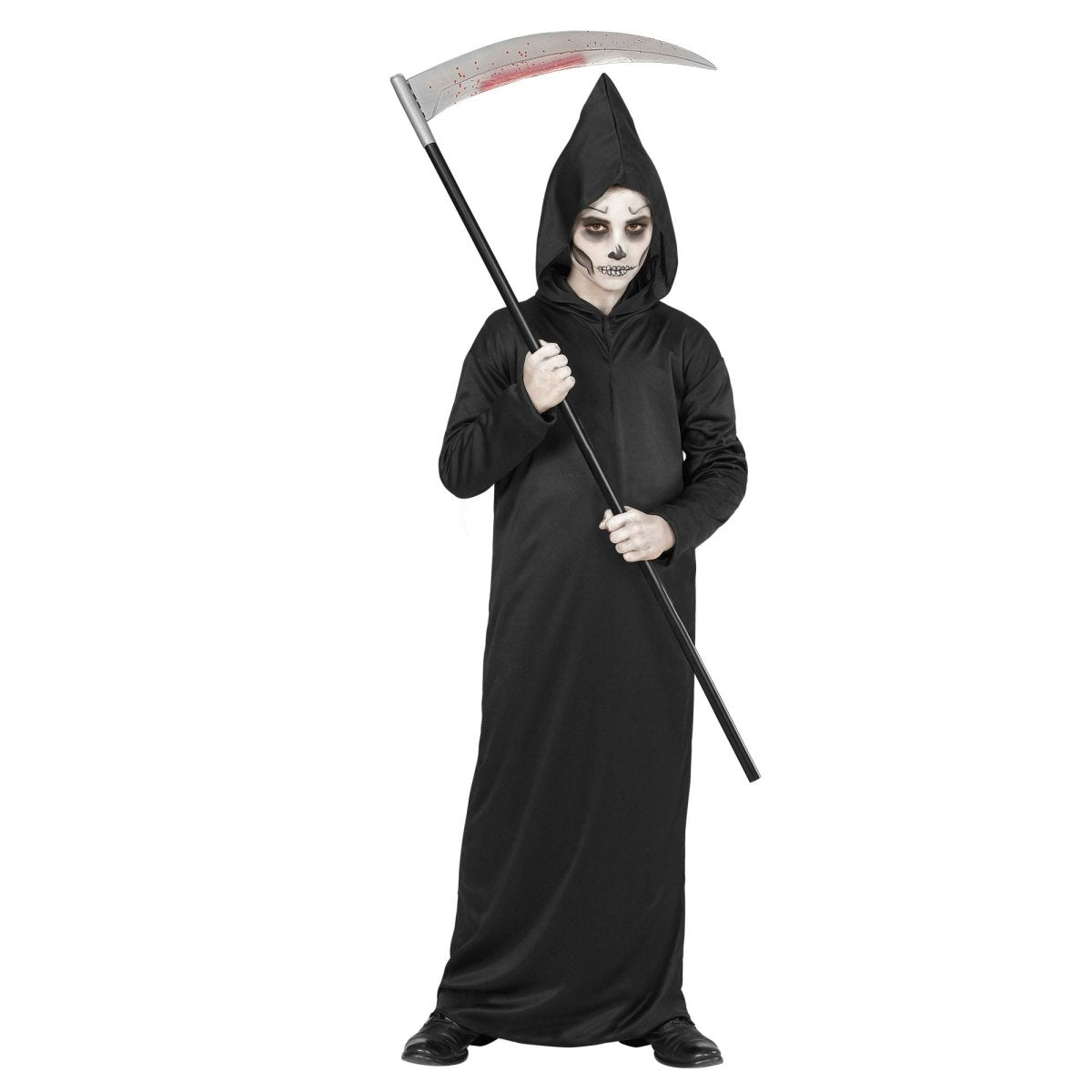 Halloween Kostuum Zwart Kind Grim Reaper