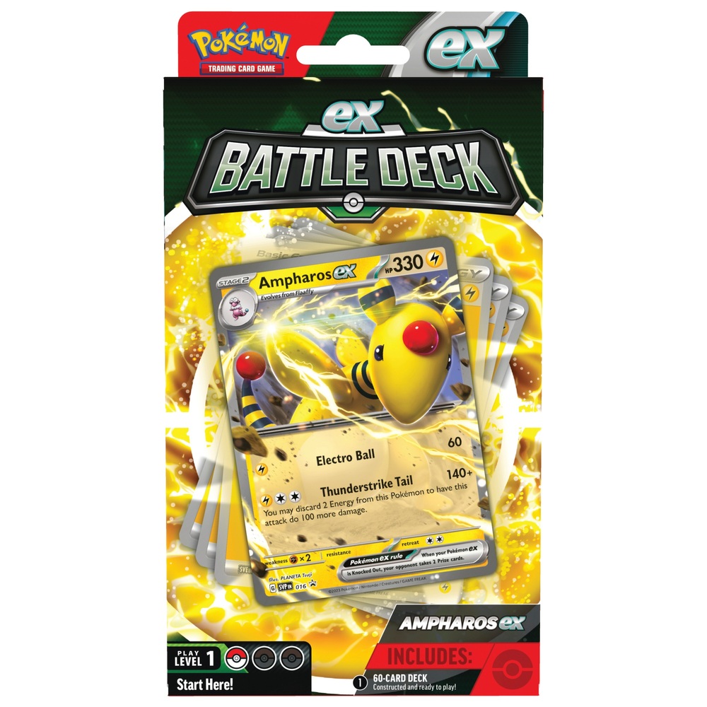 Pokémon Lucario Ampharos EX Kampfdeck