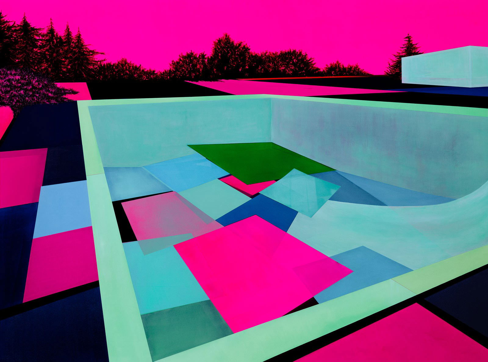 Square by Judith Lindner - Limited Edition. Edition of: 100. Signed.