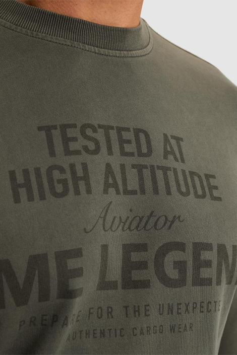 PME legend groene heren sweater