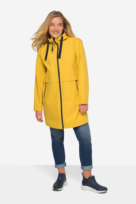 Softshell-Jacke, oversized, Kapuze