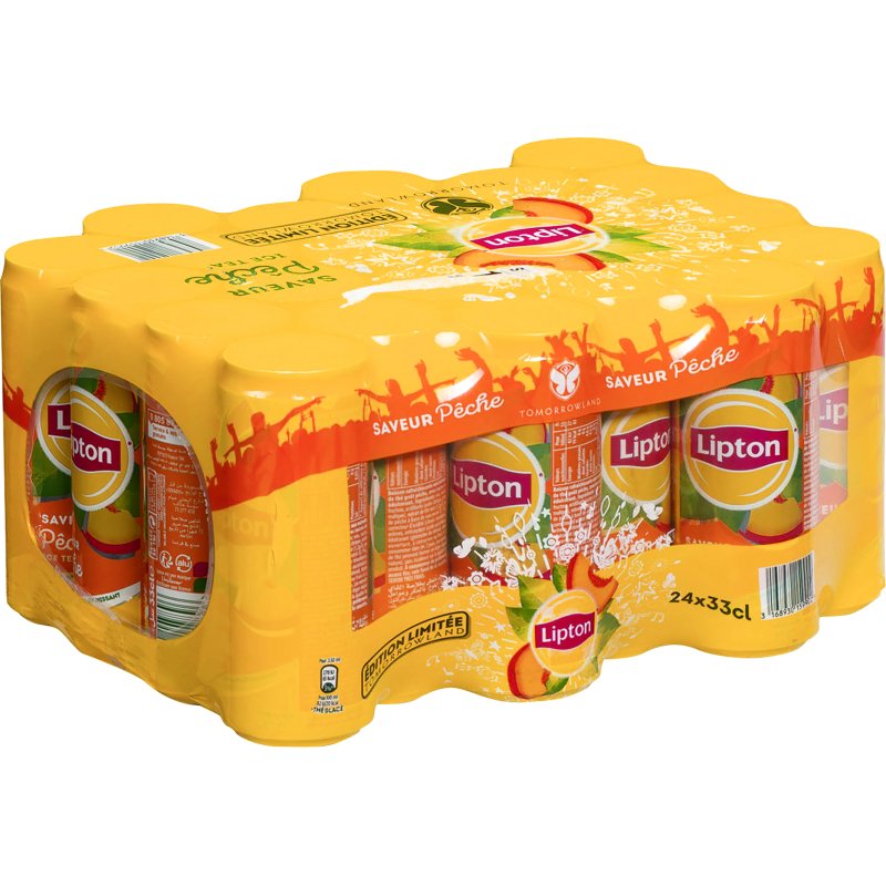 Lipton Ice Tea pêche 33 cl - 24 canettes