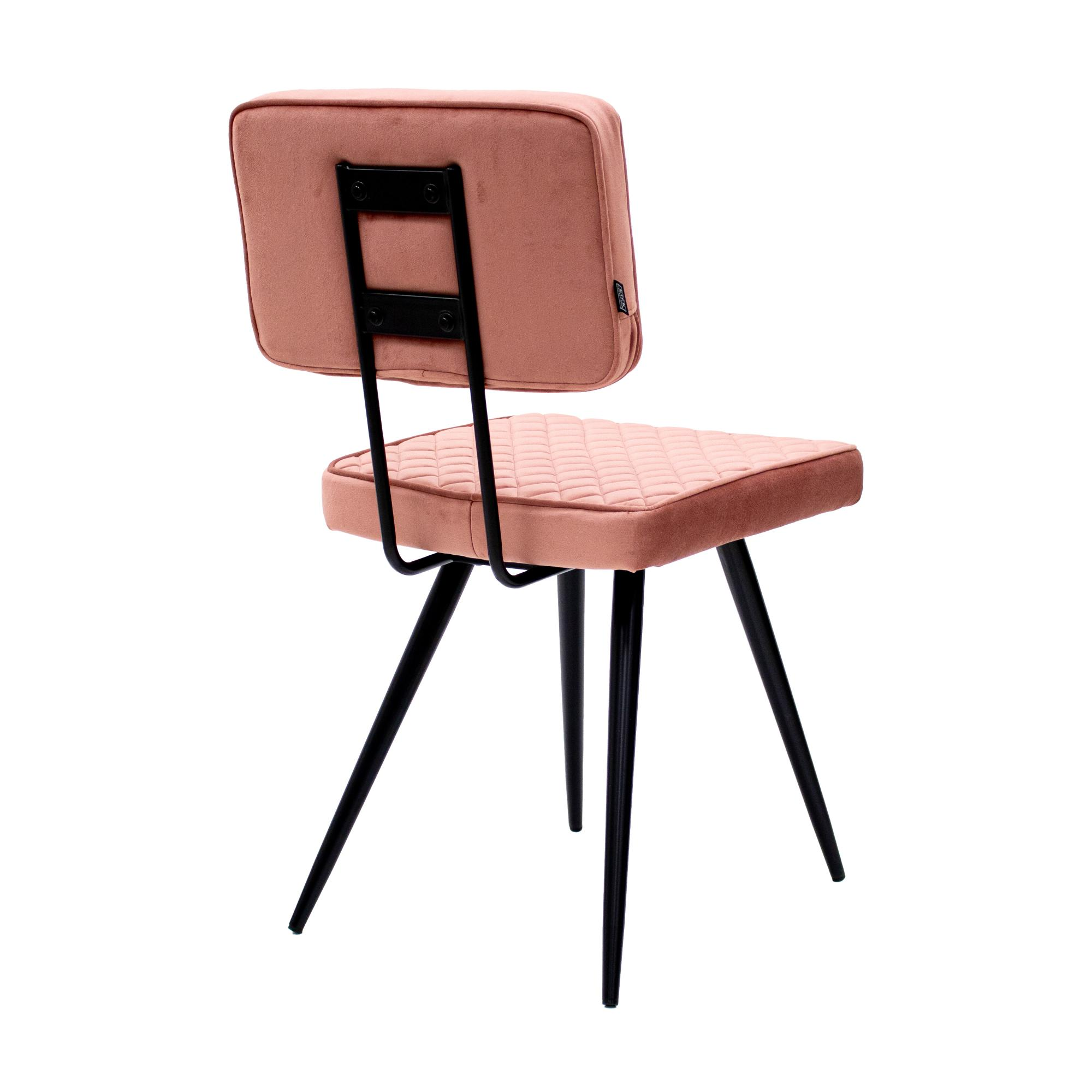 Kick eetkamerstoel Toby - roze