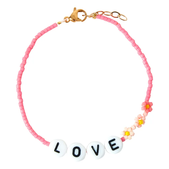 Bbuble Bracelet Rainbow Love - Collection Femme  | Rose