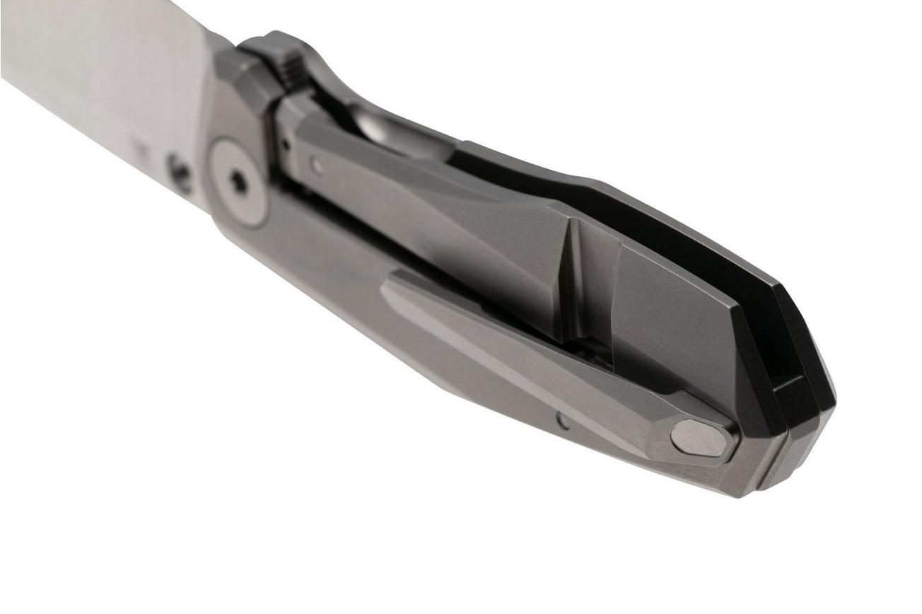 Spyderco Techno 3 C158TIP3 CTS-XHP, Titanium zakmes, Marcin Slysz design
