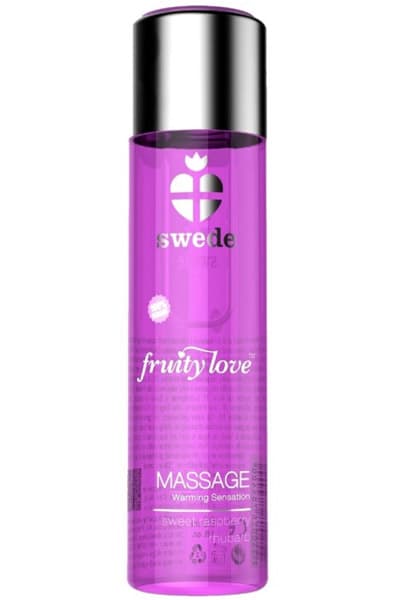 Fruity Love Massage Sweet Raspberry Rhubarb 120ml Massasjeolje