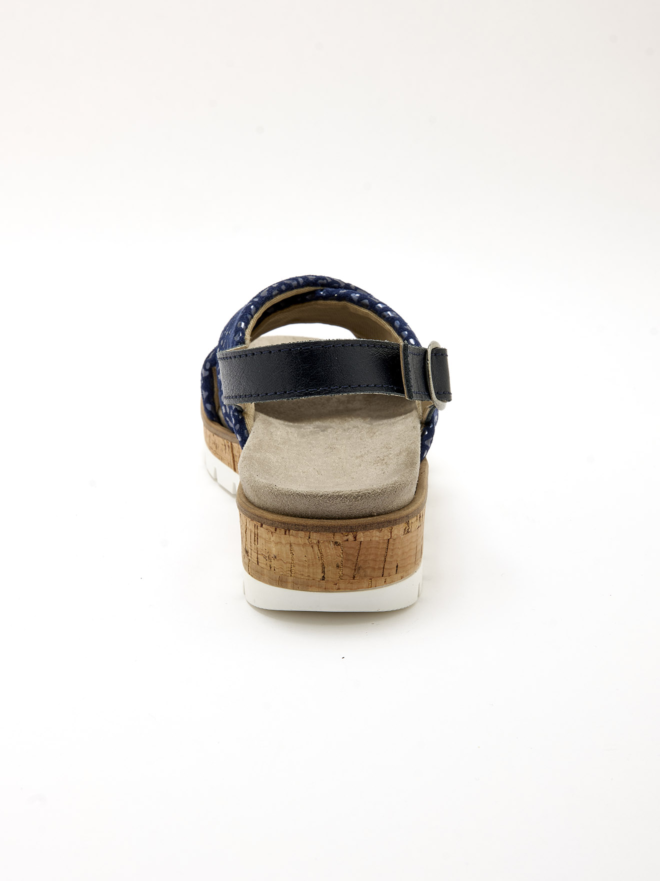 Sandales extensibles doublées cuir