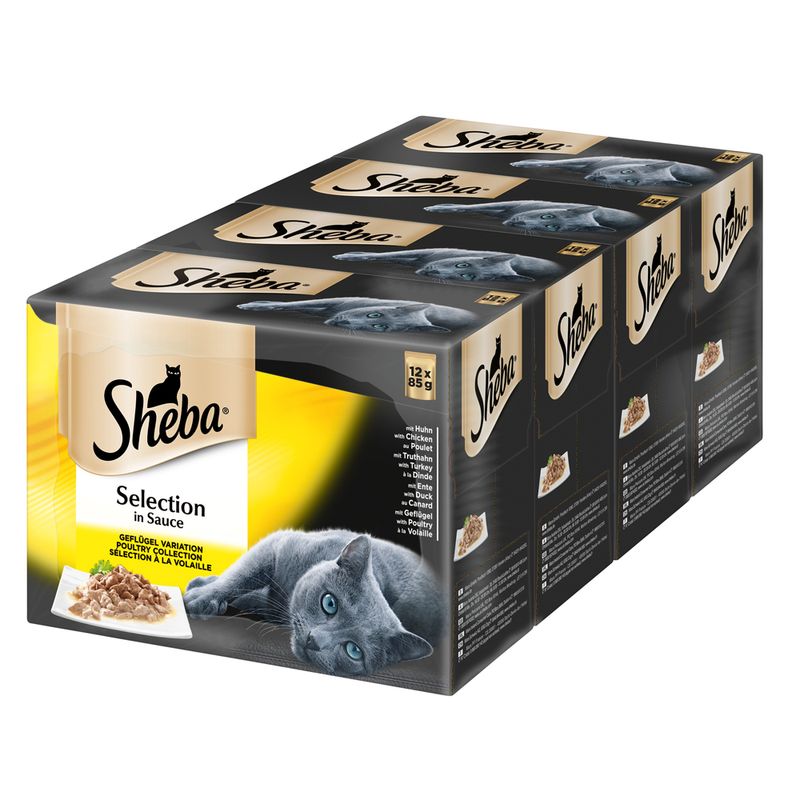 Lot mixte Sheba 96 x 85 g