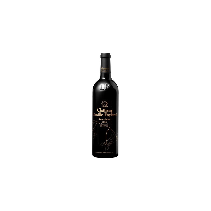 Château LEOVILLE POYFERRE 2020 - Saint-Julien - 2ème Cru Classé - par Caisse bois de 6 bouteilles 75 cl