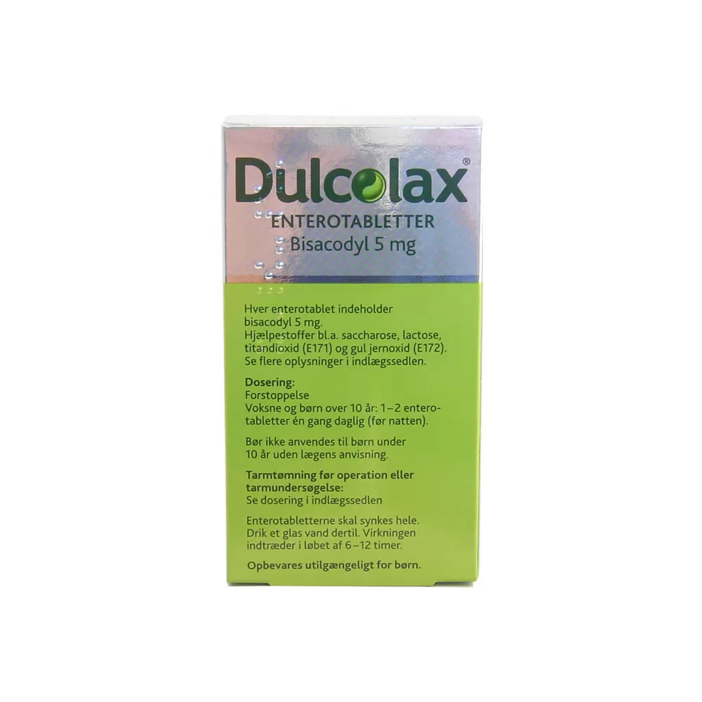 Dulcolax enterotabletter 5mg - 100 stk.