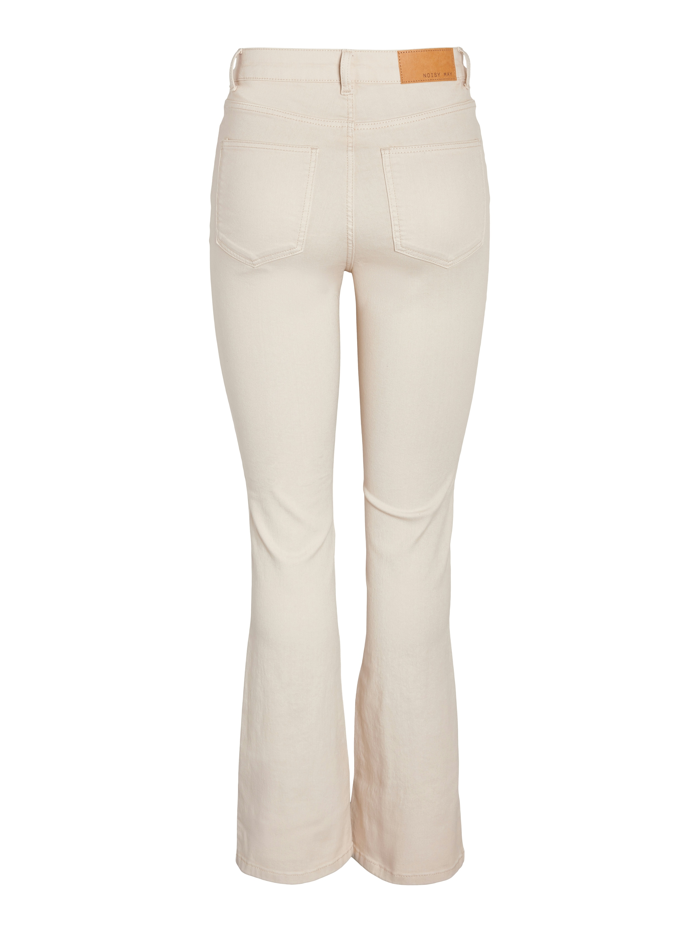 Noisy may Bootcut-Jeans »NMSALLIE HW FLARE JEANS OATMEAL NOOS«