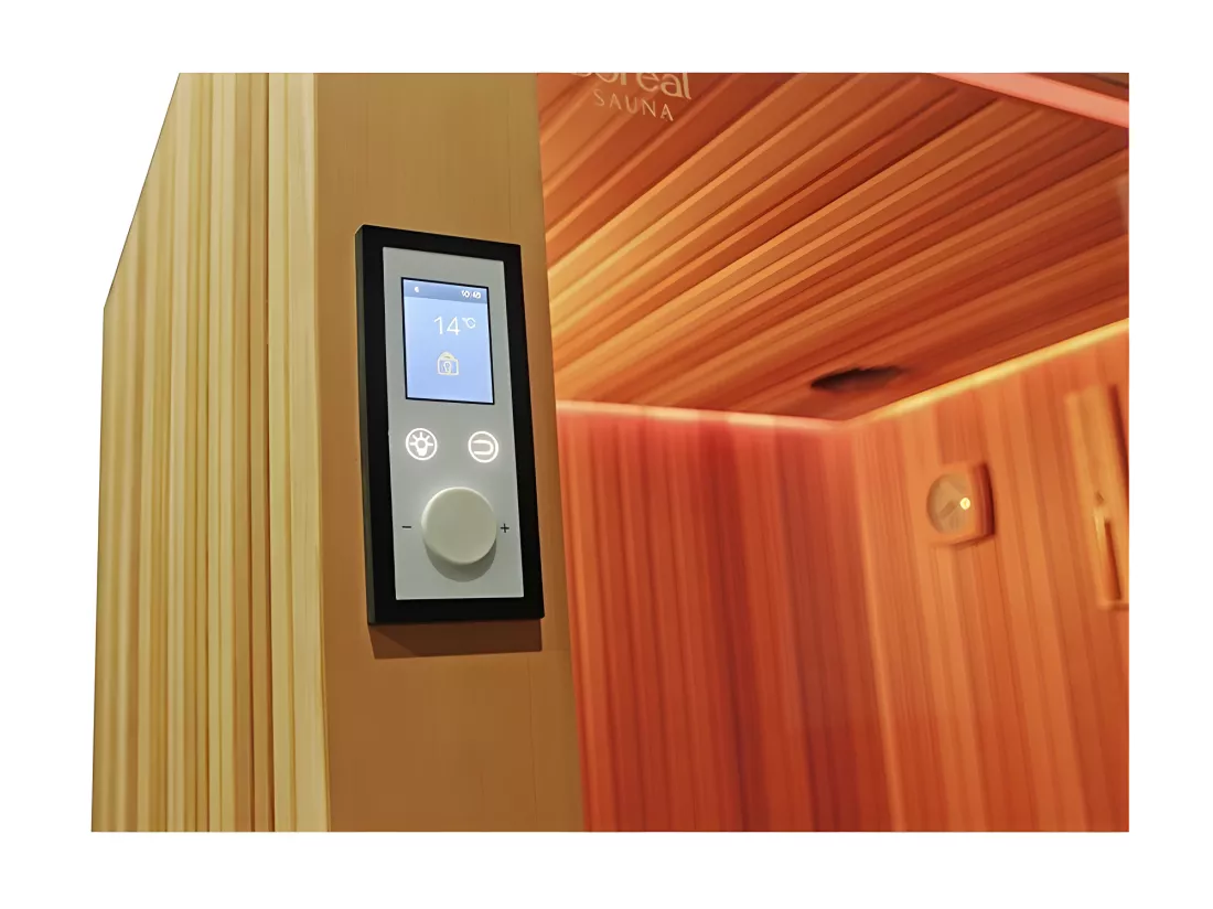 Sauna Boreal® Evasion 130 - sauna de luxe en cèdre rouge 2 personnes