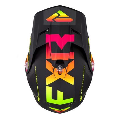 Casque cross FXR CLUTCH EVO LE SHERBERT 2022 - Noir / Multicolore