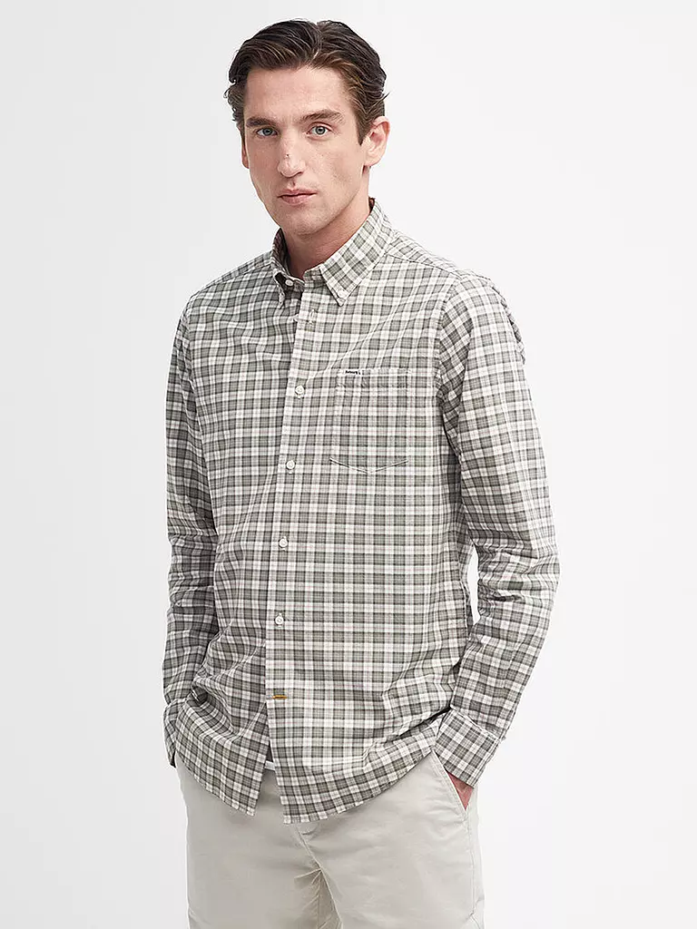 BARBOUR Hemd LOMOND beige
