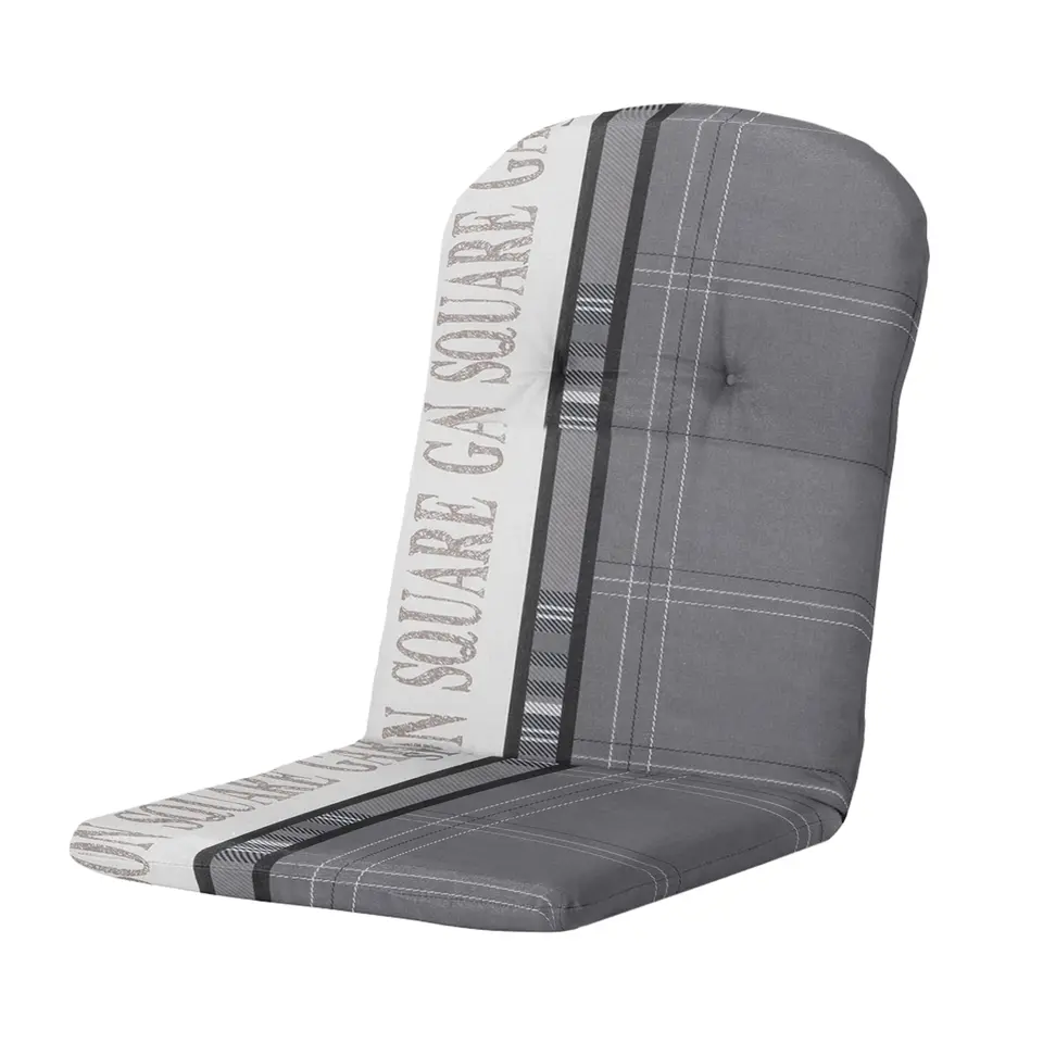 Madison - Tuinkussen Madison garden grey - Ca. 96x45 cm - Set van 4