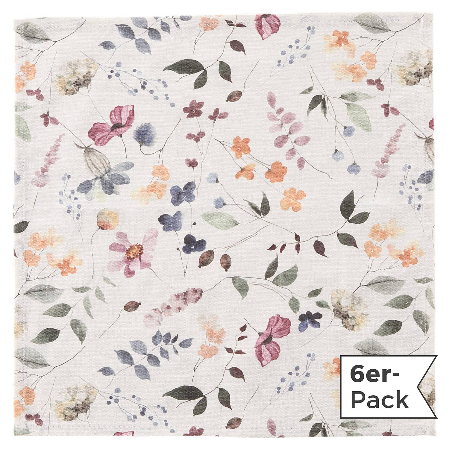 REDBEST Serviette im 6er-Pack
