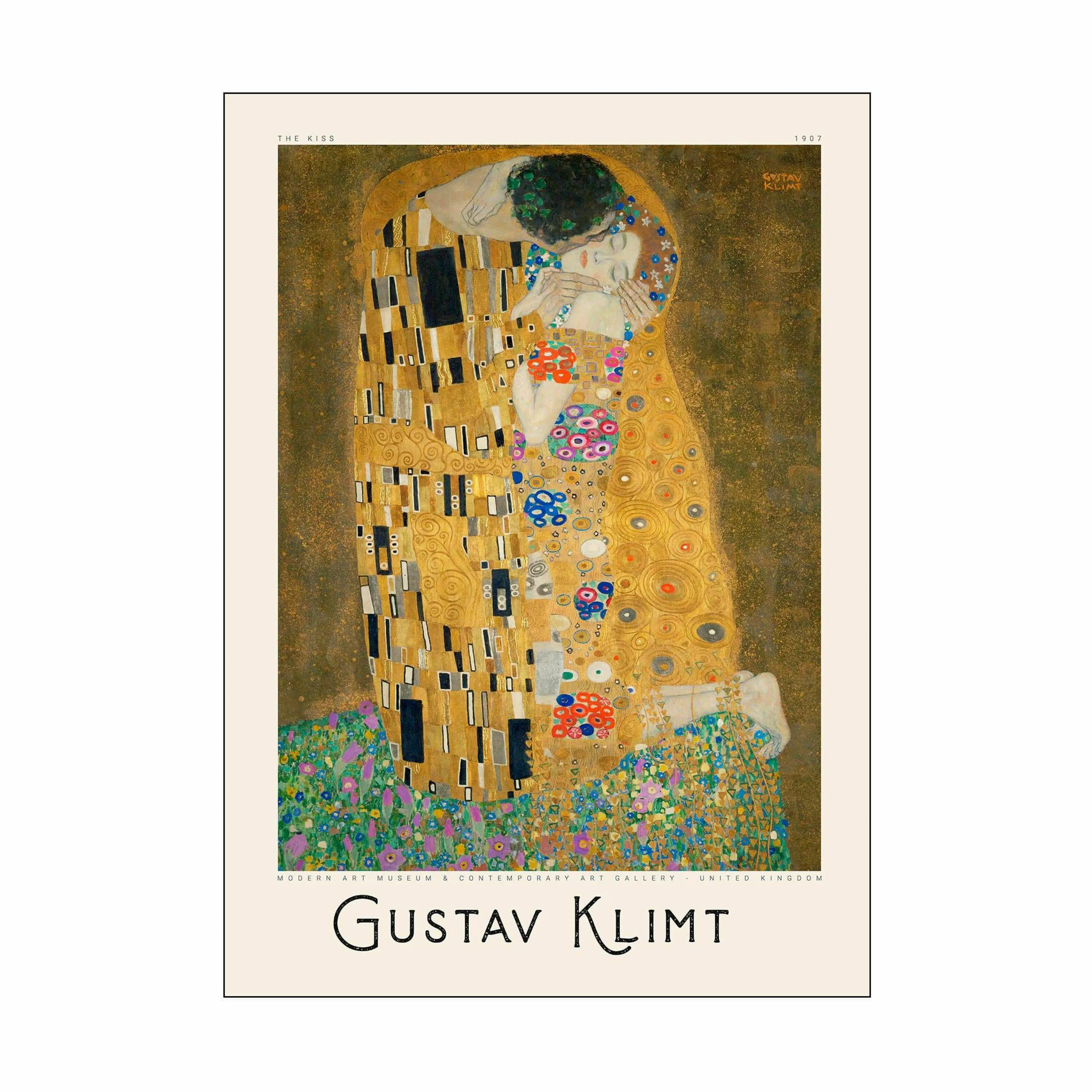 Poster&Frame Plakat - The Kiss