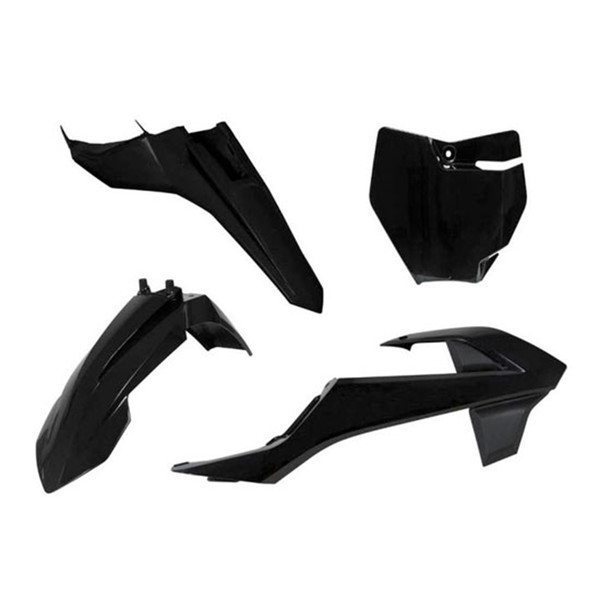 RTECHMX - Kit plastique KTM SX / GAS GAS MC (2016-2022) - RKITKTMNR0500 Noir