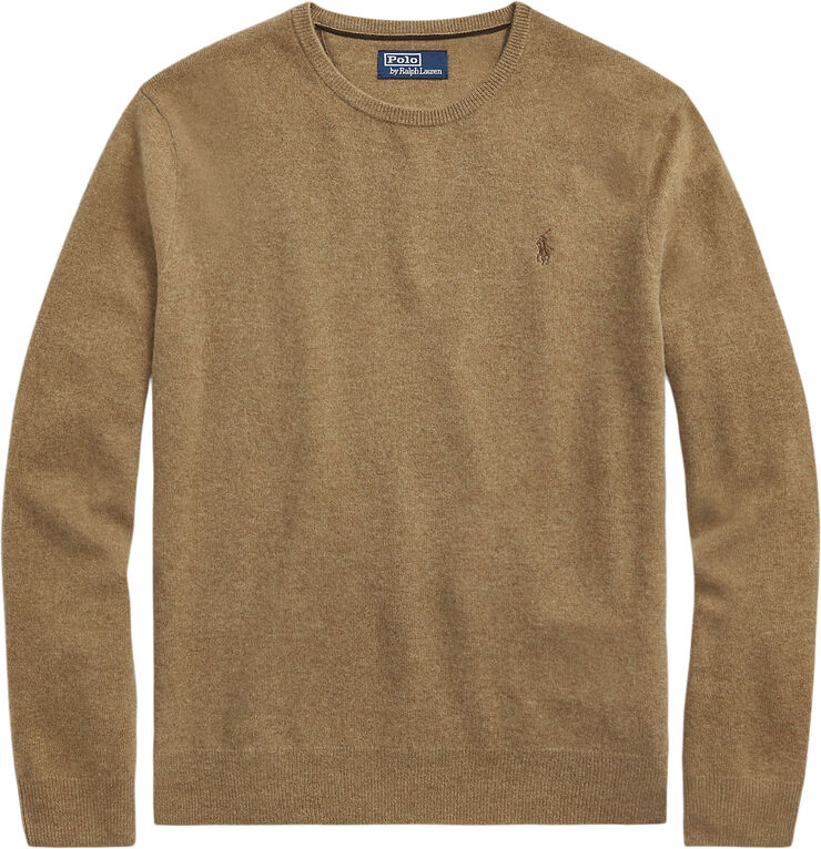 Polo Ralph Lauren 2/27 MERINO RWS-LS CN PP Latte brown heather