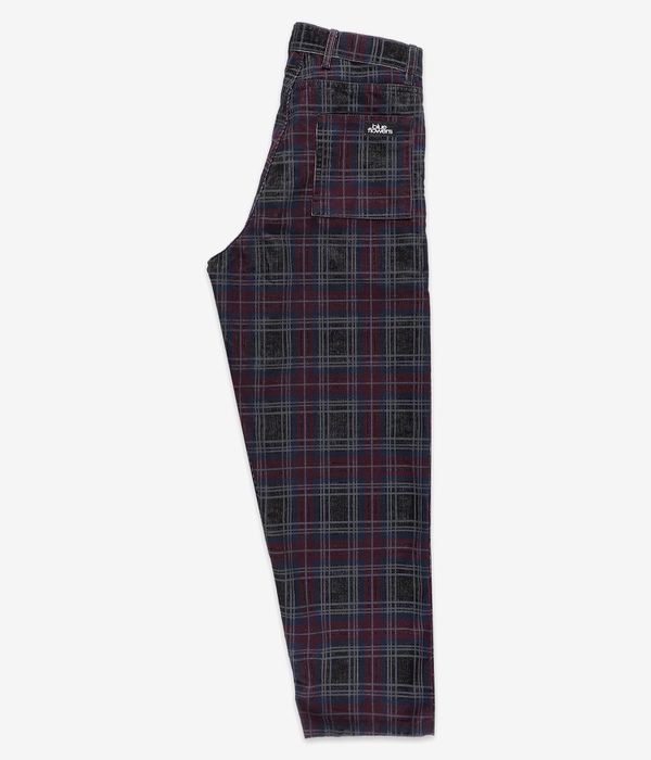 Blue Flowers Sunday Check Hose (multi)