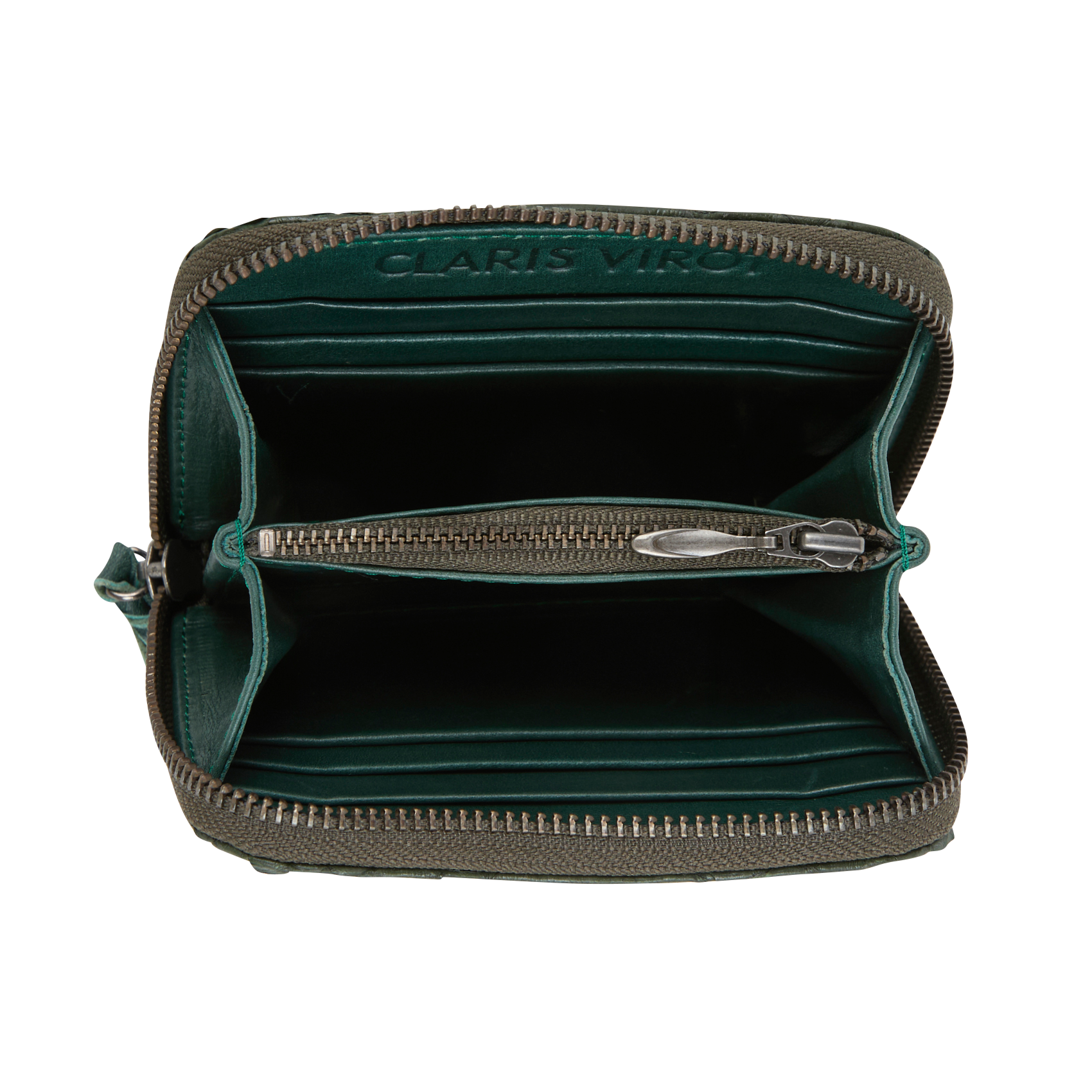 MINI BOB - Porte-monnaie en cuir | Vert