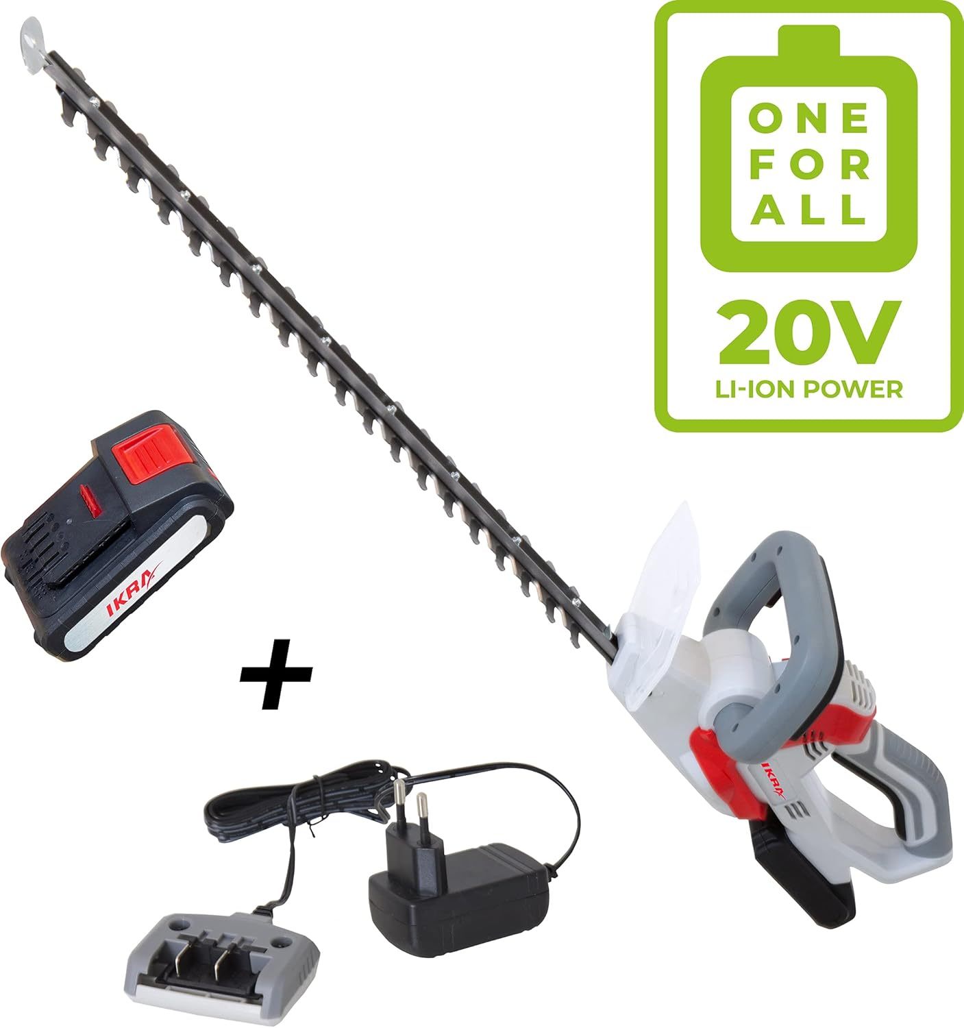 IKRA 81002880 Elektro Gartenhäcksler Walzenhäcksler ILH 3000 A, leise robust wartungsarm, Starke 3.000 Watt, Aststärke bis 44mm, 230 V