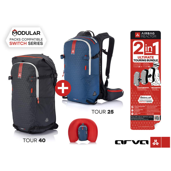 Sac airbag ARVA SWITCH TOUR BUNDLE (25+40)