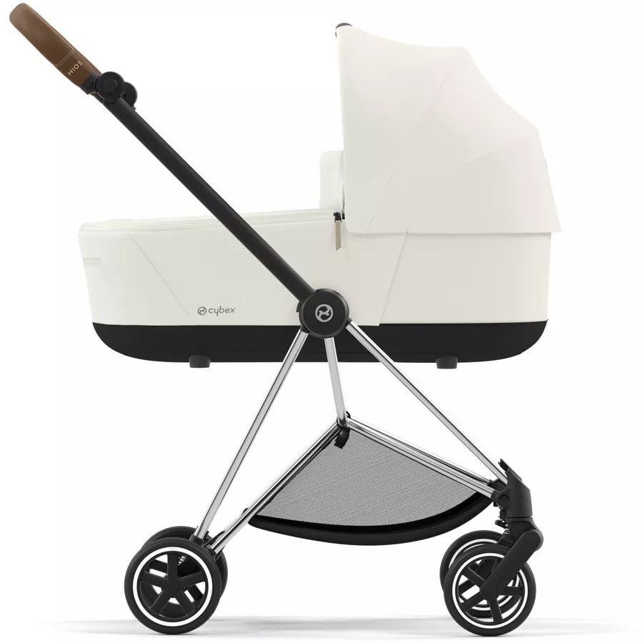 cybex PLATINUM Kombikinderwagen New Mios Chrome Brown Off White
