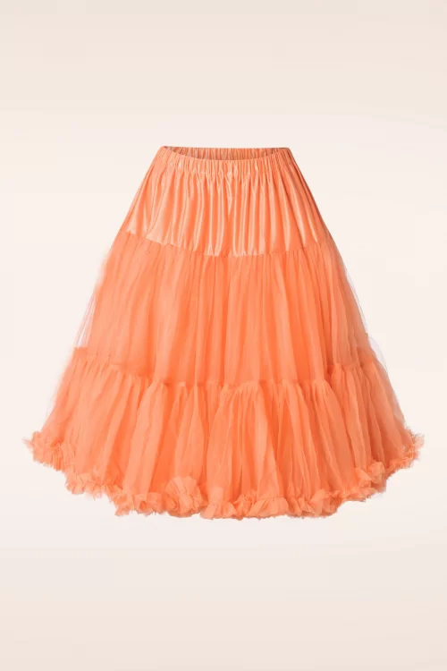 Banned Retro Lola Lifeforms petticoat in oranje