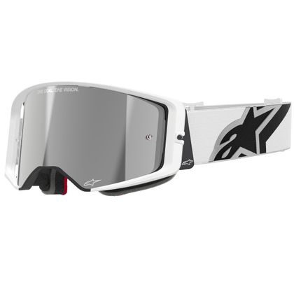 Masque cross Alpinestars SUPERTECH CORP IRIDIUM 2025 - Blanc