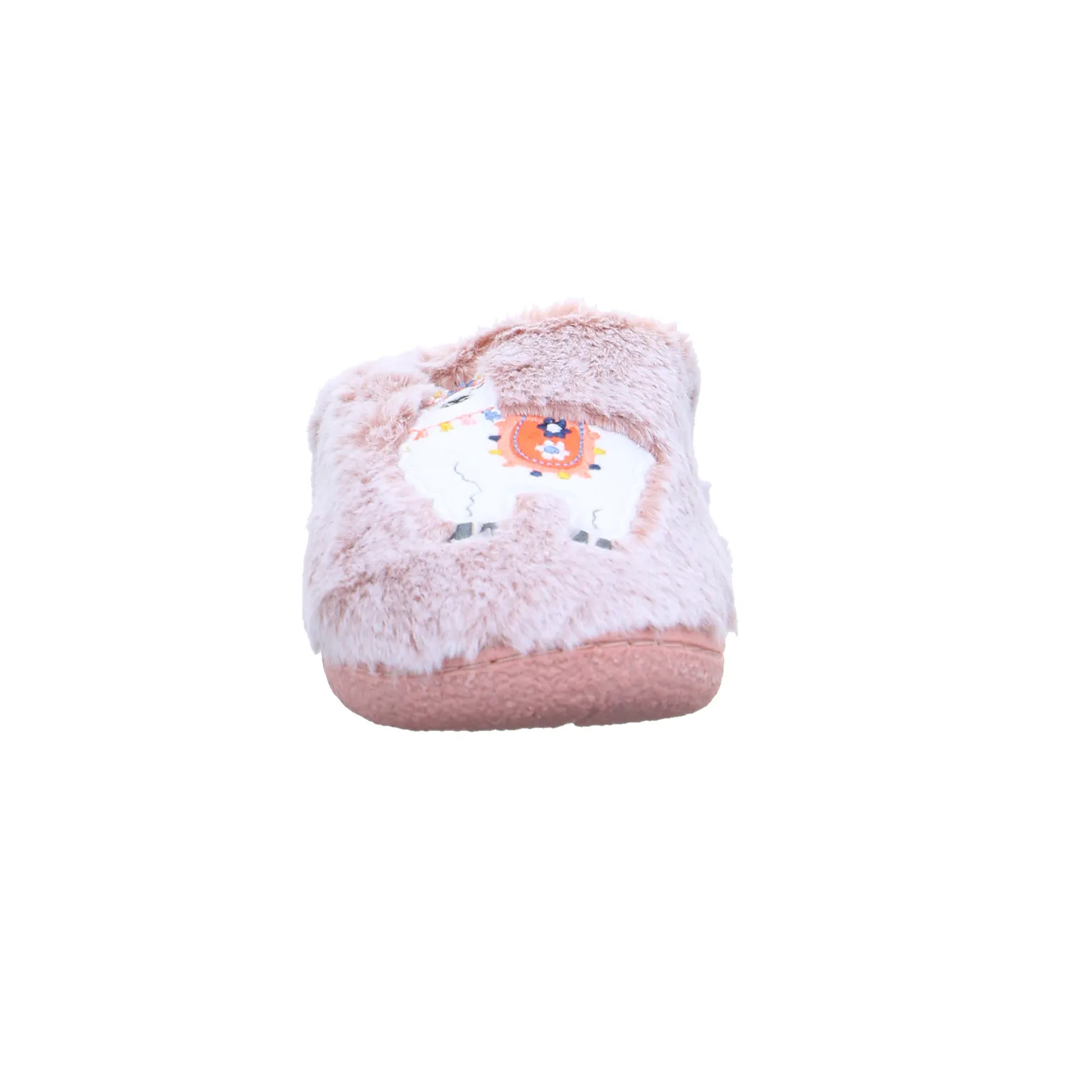 Hausschuh Rosa Textil