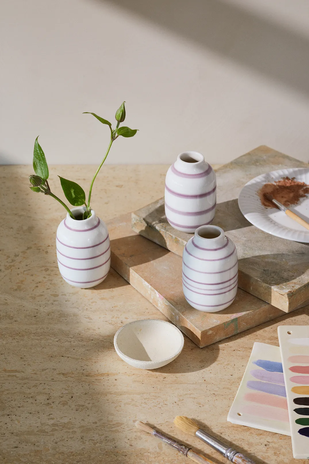 Kähler Omaggio Vase - 3 stk.