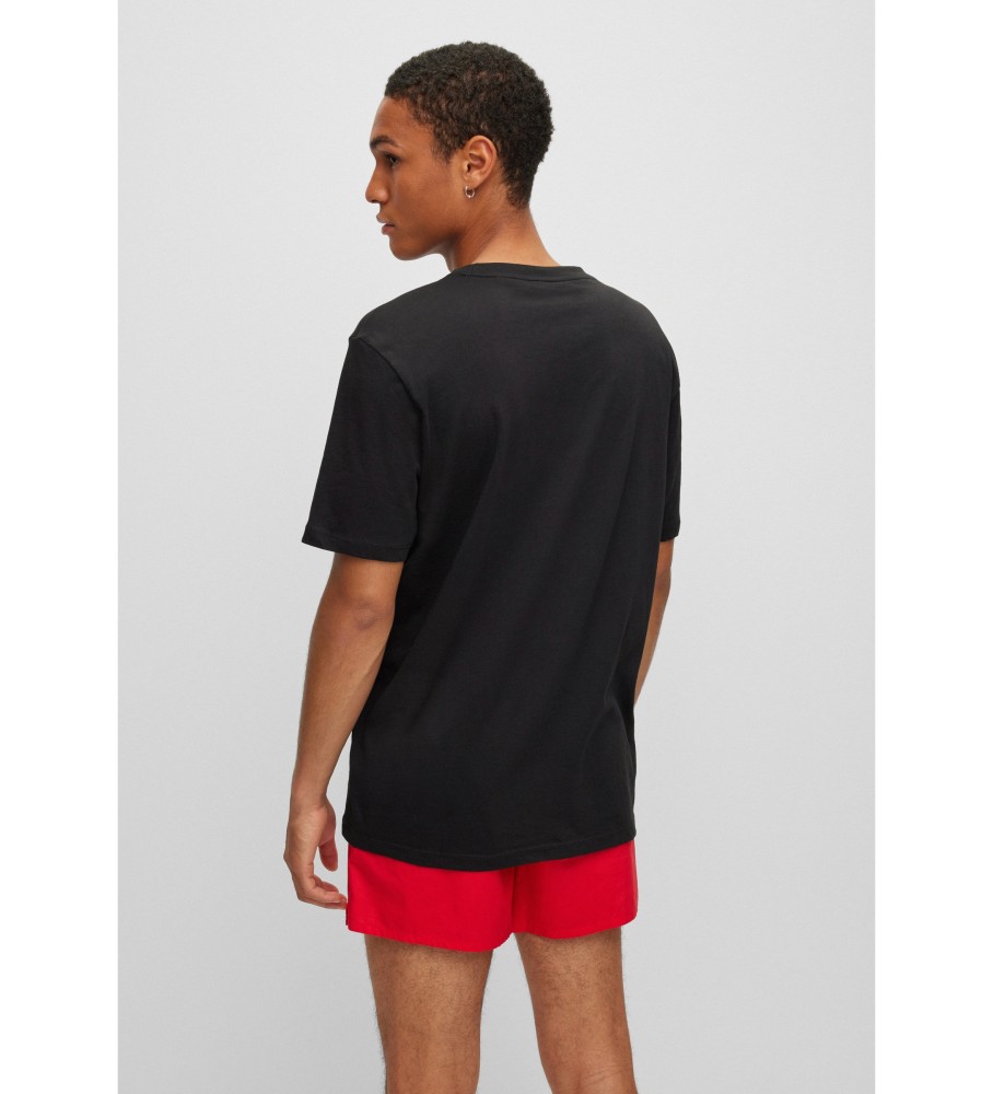 Camiseta preta HUGO Dulivio