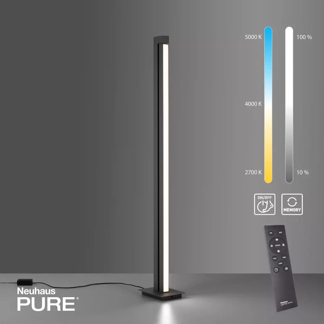 LED-Stehlampe Pure Lines