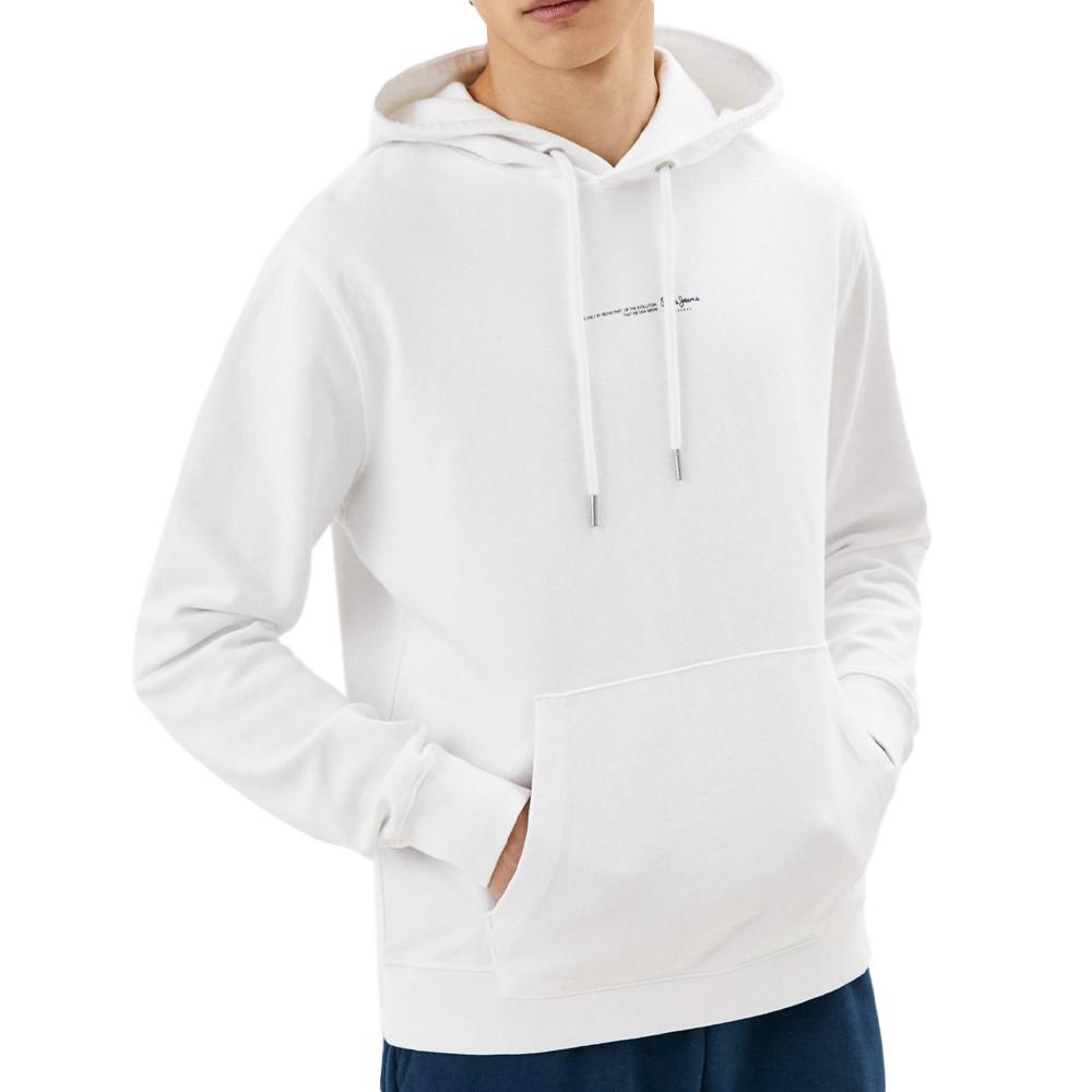 Pepe jeans Sweat Blanc Homme Pepe jeans David Hoodie
