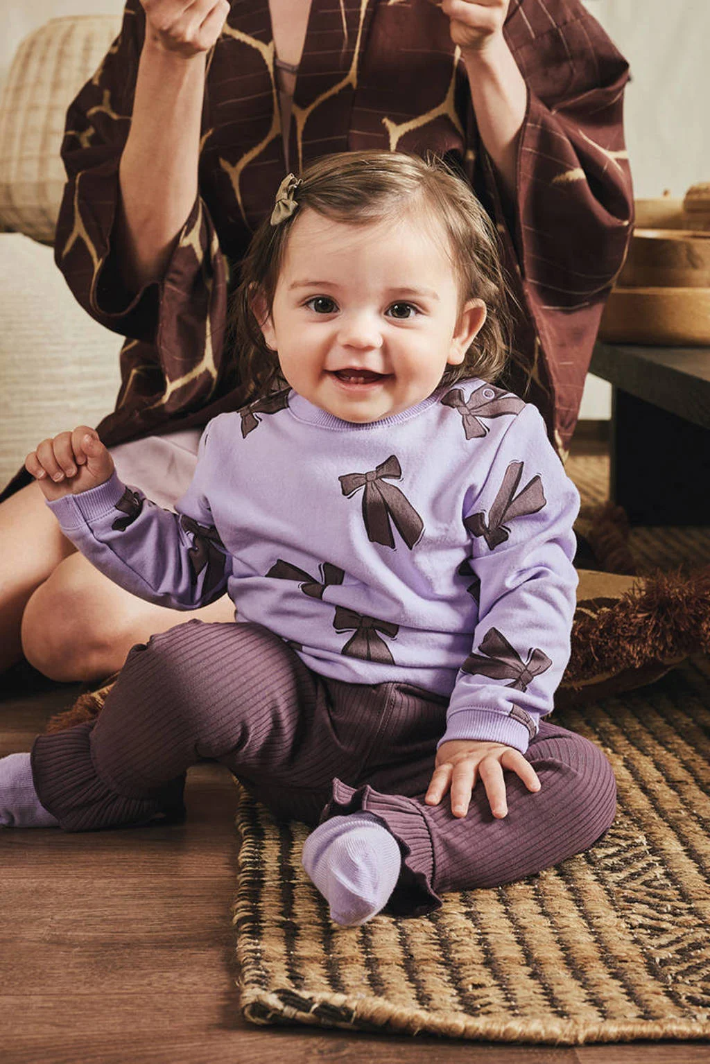 Z8 newborn sweater Feyza lila