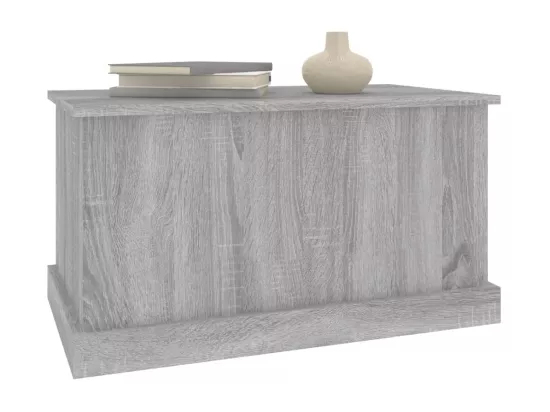 Boîte de rangement sonoma gris 70x40x38 bois d'ingénierie