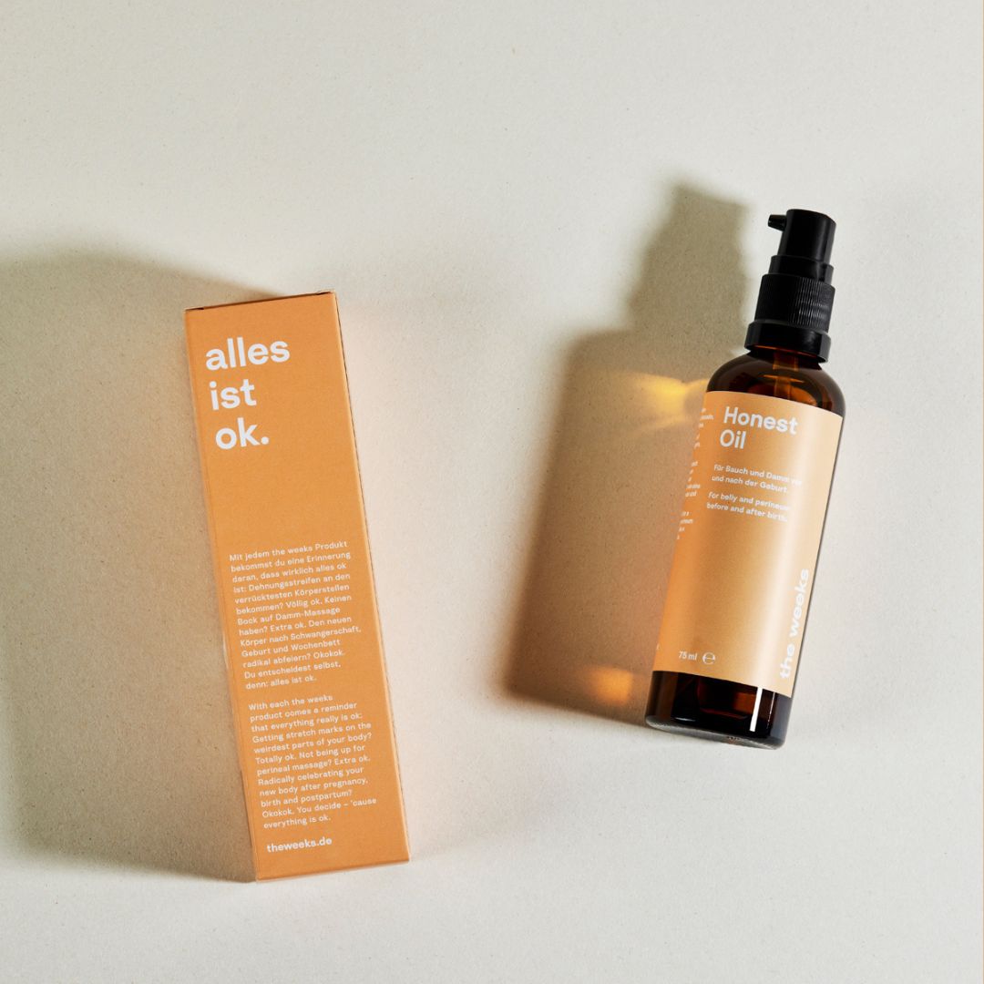 THE WEEKS Honest Oil Bauch- und Dammöl
