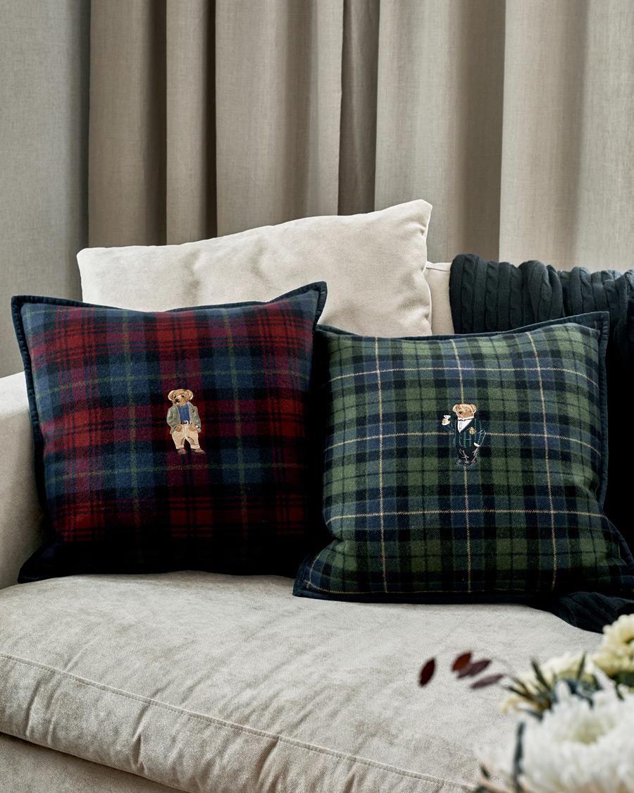 Ralph Lauren Home Cable Knitted Cashmere Throw Midnight Black