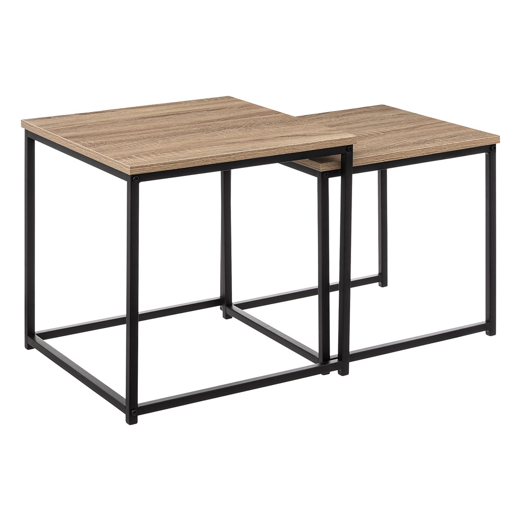Lot de 2 tables gigogne ALIAJ